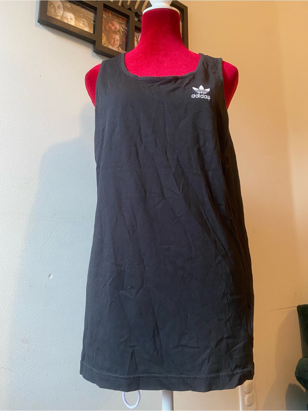 Adidas Black Tank top